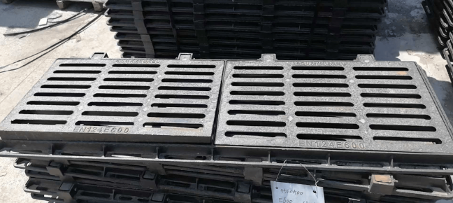 康保球墨铸铁连体双篦展示